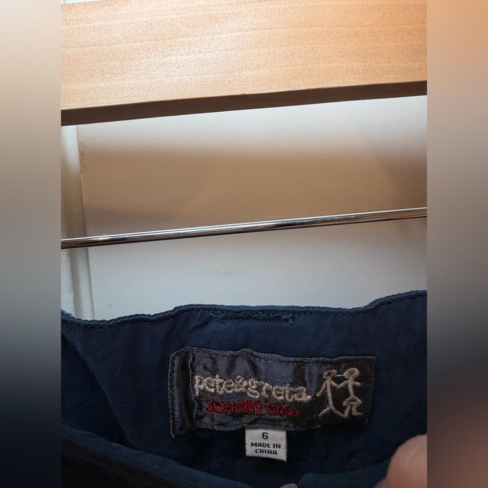 Johnny Was Hailey Cargo Pants in Blue Size 6 - Picture 6 of 10